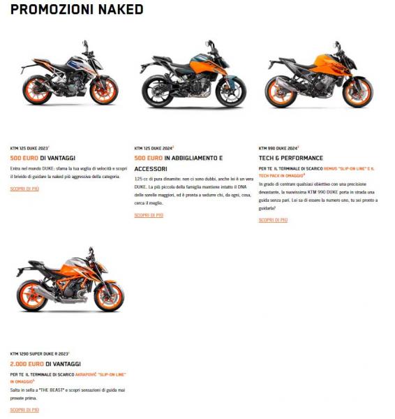 KTM STREET DEALS